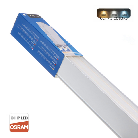 lampa led liniara, lampa liniara 40w, lampa led 40w, lampa led iluminat industrial, lampi liniare spatii comerciale, lampi liniare depozit, lampa liniara CCT, led-box.ro