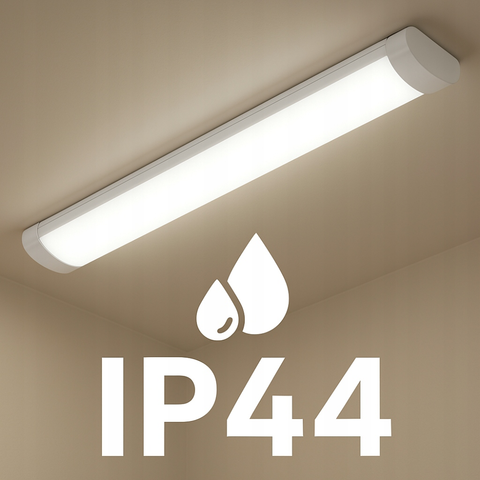 lampa led liniara slim ip44 pentru spatii comerciale