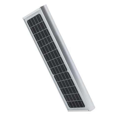 Lumină stradală puternică cu tehnologie solară și senzor inteligent, led-box.ro