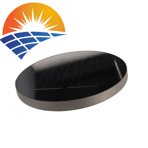 Lampă stradală LED solară aluminiu și PMMA 6000K