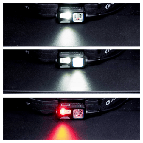 Lanterna frontala cu senzor Olight Array 2s, 3 tipuri de lumina - led-box.ro