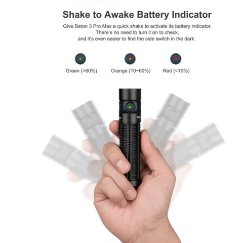 lanterna led Olight Baton 3 PRO MAX, lanterna tactica, lanterna puternica, lanterna profesionala, lanterna led cu acumulator, lanterne olight, lanterna led profesionala, led-box.ro