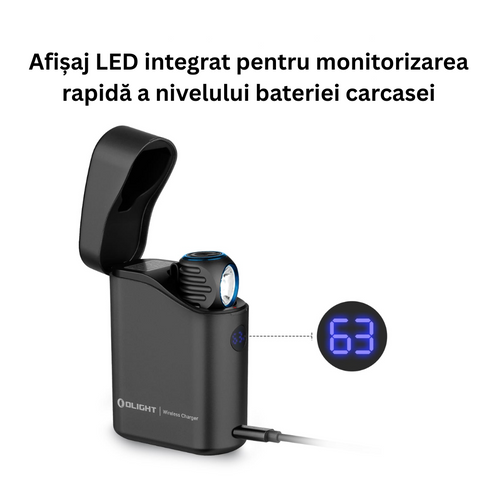 Lanterna Olight Perun 3 Mini cu afisaj LED integrat, led-box.ro