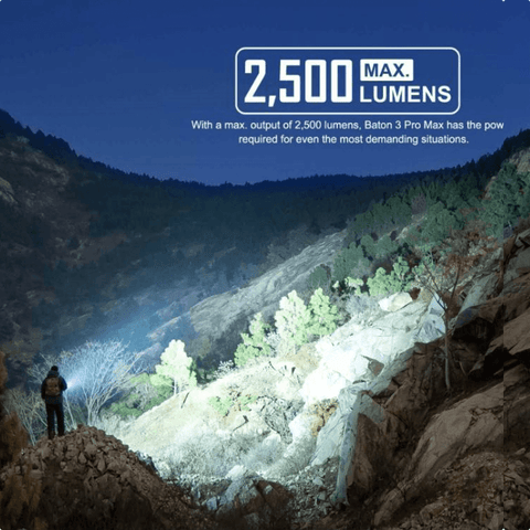 lanterna led Olight Baton 3 PRO MAX, lanterna tactica, lanterna puternica, lanterna profesionala, lanterna led cu acumulator, lanterne olight, lanterna led profesionala, led-box.ro