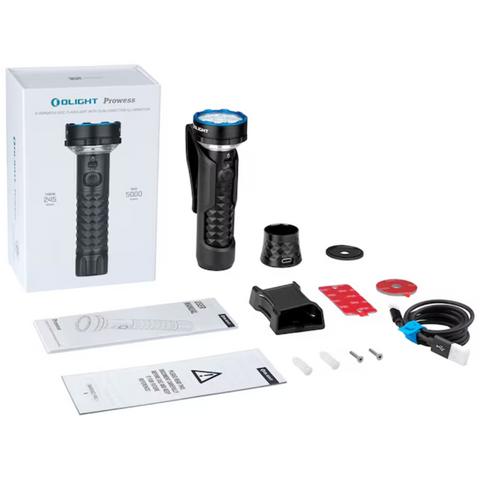 Lanternă LED Olight Prowess cu putere maximă 5000 lumeni