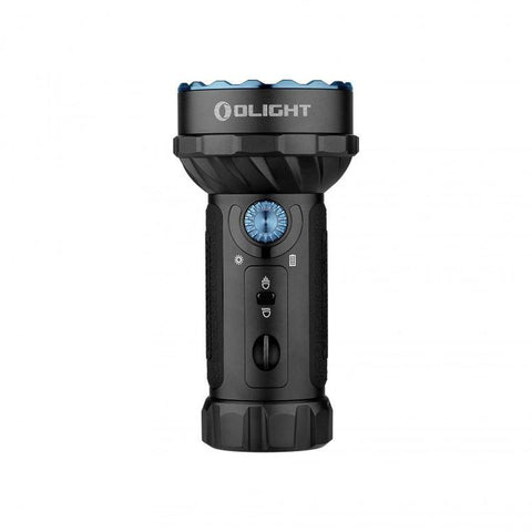 lanterna led reincarcabila, lanterna tactica, lanterna puternica, lanterna Olight, lanterna profesionala Marauder Mini, lanterna led cu acumulator, lanterna premium, led-box.ro