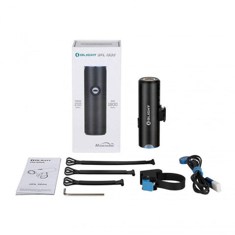 Lanterna reincarcabila BFL1800 pentru bicicleta / trotineta electrica - led-box.ro