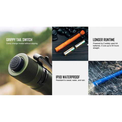Lanterna tactica Olight I5T plus Pebble design, waterproof - led-box.ro