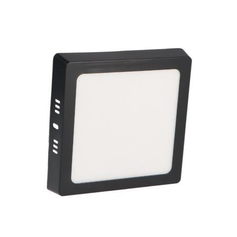 Spot tavan LED 12W negru cu 3 trepte de temperatură culoare