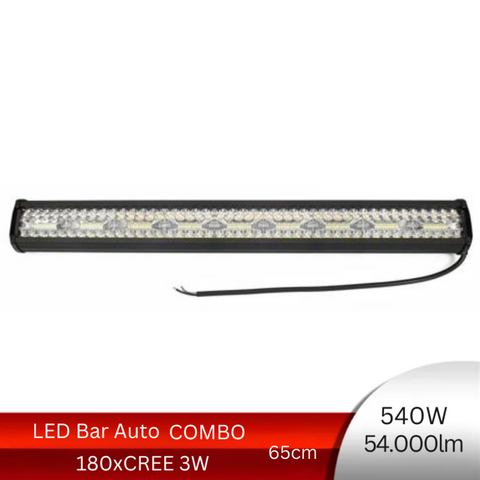 LED bar 540w, LED light bar, lumini LED bar, bare LED pentru mașini, bare luminoase LED, bara led combo, bara led 65cm, led-box.ro