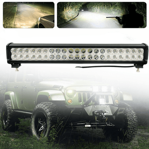 Led Bar Auto Offroad 126W 12600lm IP68, Combo Beam - led-box.ro