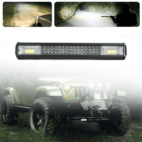 bara led auto, led bar auto combo, led bar auto 216w, ledbar 12-24v, bara led auto masini teren, bara led auto offroad, ledbar 21000lm, ledbar auto 38cm, led-box.ro