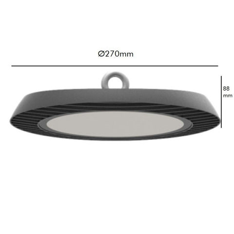 lampa industriala 200w, lampi industriale, lampa high bay, lampi ufo, lampa industriala chip Osram, lampa putere selectabila, lampa high bay putere selectabila, lampi cu putere selectabila, led-box.ro