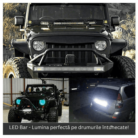 bara led auto, led bar auto combo, led bar auto 432w, bara led auto masini teren, bara led auto offroad, ledbar 43000lm, ledbar auto 77cm, led-box.ro