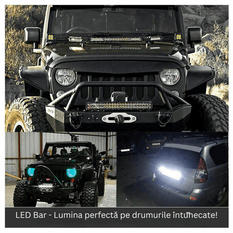 bara led auto curbat, ledbar auto, led bar auto, ledbar combo beam, led bar auto 72w, ledbar 12-24v, bara led auto masini teren, bara led auto offroad, ledbar 6120lm, ledbar auto 65cm, led-box.ro