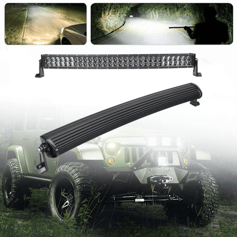 LED bar curbat, LED light bar, lumini LED bar, bare LED pentru mașini, bare luminoase LED, led bar 81cm, bara led combo, bara led 81cm, led-box.ro