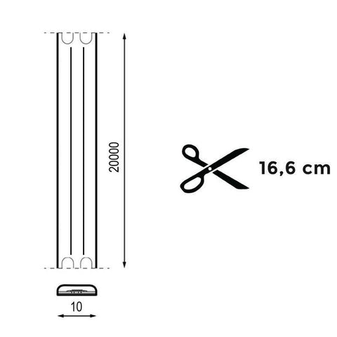 banda led 220v, banda led COB 220V, benzi COB 220V, banda cob profesionala, banda COB IP65, banda LED COB 20m, banda COB 220v lumina calda, led-box.ro