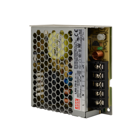 sursa de alimentare Mean Well, LRS-75-5, sisteme de supraveghere, iluminat LED, sursa tensiune Mean Well, sursa alimentare profesionala, sursa alimentare 70w, Sursa de alimentare 5V, led-box.ro