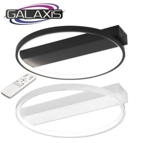 Lustra LED dimabila cu telecomanda Galaxis Taurus, 33W, 40x6 cm - led-box.ro
