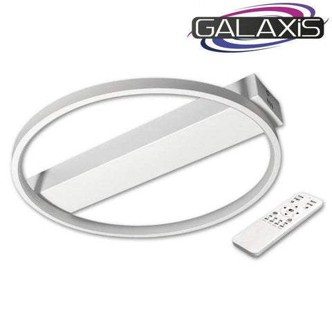 Lustra LED dimabila cu telecomanda Galaxis Taurus, 33W, 40x6 cm - led-box.ro