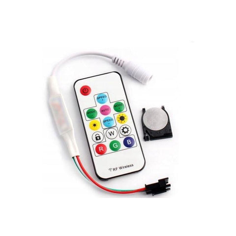 controler cu telecomanda banda digitala, controler banda led WS2811, controler banda WS2812, controler banda digitala WS2812B, controler banda led magic, controler SP103E, controler led rgb - led-box.ro