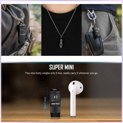 mini lanterna breloc, lanterna breloc cu magnet fixare, lanterna olight imini, lanterna mini, led-box.ro