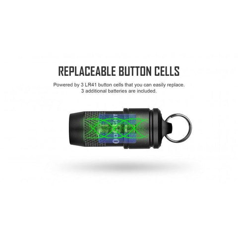 mini lanterna breloc, lanterna breloc cu magnet fixare, lanterna olight imini, lanterna mini, led-box.ro