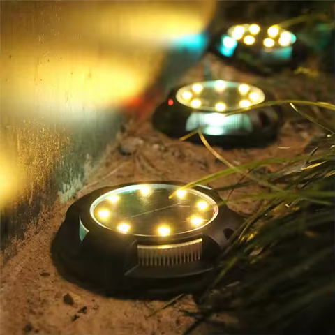 Lumină caldă solară pentru ambient plăcut în grădină, led-box.ro