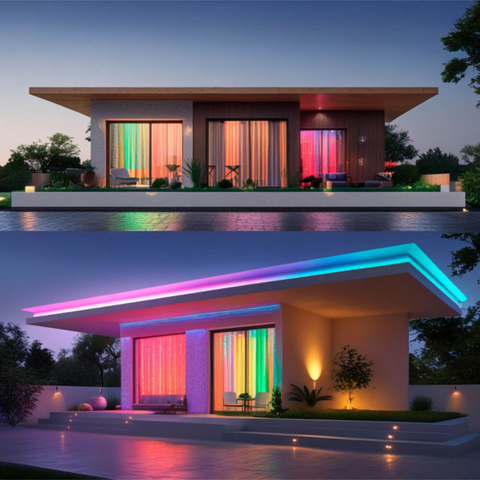 Bandă LED foarte flexibilă, ideală pentru forme creative și curbe led-box.ro
