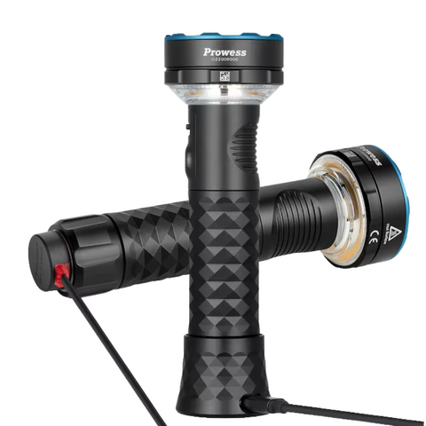 Lanterna Olight Prowess cu bază magnetică și montare pe trepied