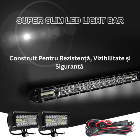 lumini off road, proiectoare auto, led bar auto, bara luminoasa auto, pachet lumini offroad, proiectoare si ledbar auto, ledbar suv, lumini auto jeep, lumini auto offroad-led-box.ro