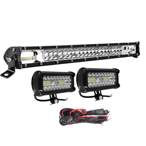 lumini off road, proiectoare auto, led bar auto, bara luminoasa auto, pachet lumini offroad, proiectoare si ledbar auto, ledbar suv, lumini auto jeep, lumini auto offroad-led-box.ro
