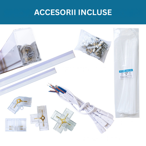 Panou LED Romb 510 W cu protecție IP30 pentru interior si accesorii montaj