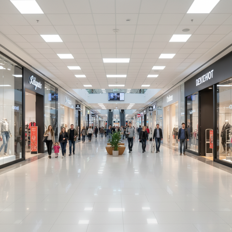 Panou LED plafon cu carcasă metalică albă