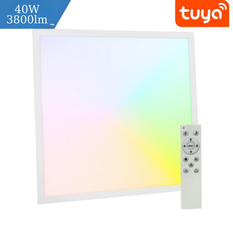 panou led rgb+cct, panou led tuya, panou led patrat 40w, panou led cu telecomanda, panouri led tuya, panouri led rgbcct, panou led smart, panouri led cu telecomanda, led-box.ro