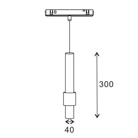 pendul led sina magnetica, pendul magnetic sina, pendul negru sina magnetica, pendul alb sina magnetica, pendule ina magnetica, pendul 10w 48v, pendule led osram, led-box.ro