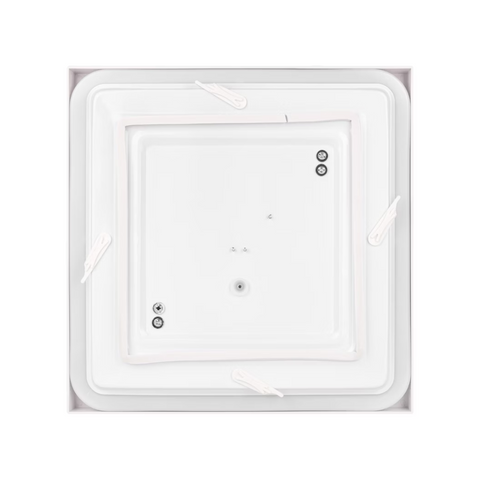 plafoniera tehnica alba 2xe27 cu senzor reglabil ip44