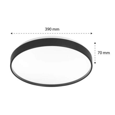 dimensiuni plafoniera 36w in mm, 70x390