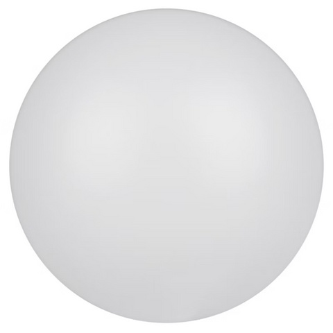 Plafoniera cu ramă albă Ø255mm ideală pentru băi și holuri
