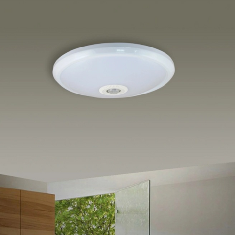 plafoniera economica 12w cu senzor pir detectie 6m