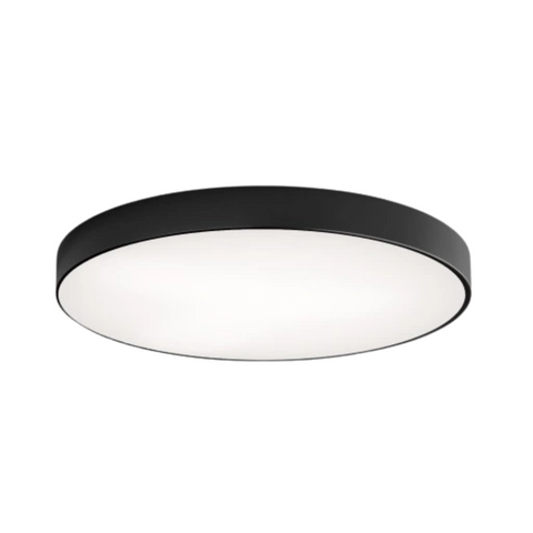 plafoniera economica led vesna 90w neagra flux mare 9000lm