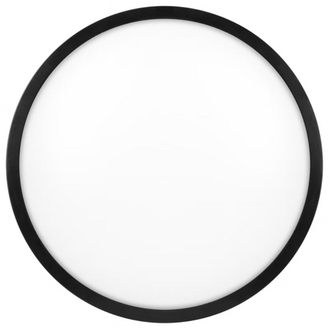 plafoniera eleganta neagra cu doua becuri e27 Ø305mm