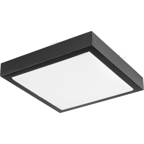 plafoniera profesionala neagra cu senzor pentru scari si holuri