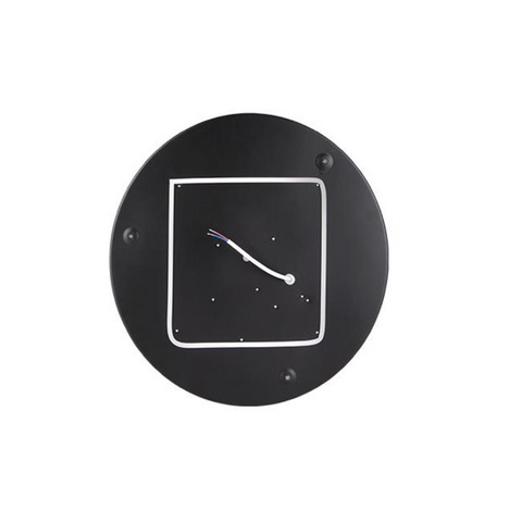 plafoniera led smart, dimabila, control tuya, carcasa neagra