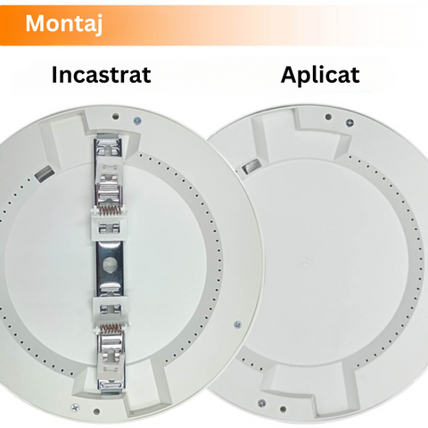 spot led cu senzor, spoturi cu senzor miscare, plafoniera cu senzor, spot rotund, plafoniera suprafata, spot cct, led-box.ro