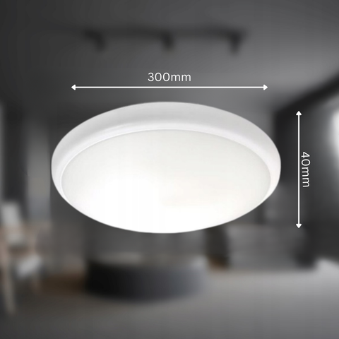 plafoniera slim Ø300mm led 22w midas cu senzor coridor
