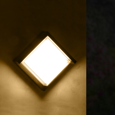 plafoniera led exterior, plafoniere terasa, plafoniera 12w, plafoniera CCT, plafoniera balcon, plafoniere exterior, plafoniera CCT terasa, led-box.ro