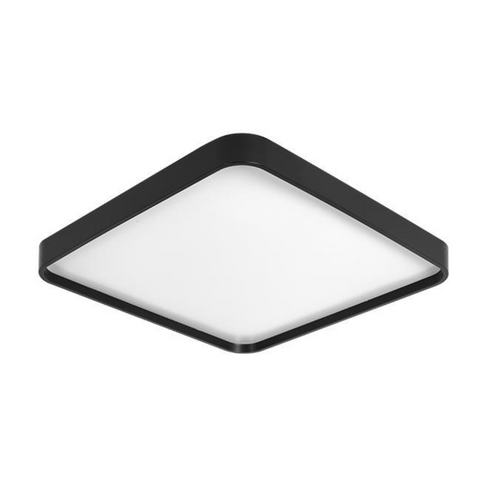 Vedere frontală plafoniera LED FILO 36W pătrată cu lumină 4000K