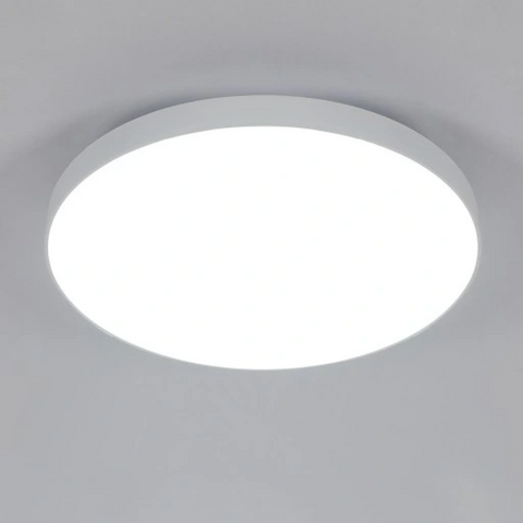 Plafonieră LED 12W rotundă cu difuzor PVC și bază metalică