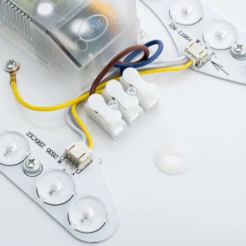 Plafonieră LED 24 W cu dimensiuni Ø390 mm, potrivită pentru spații rezidențiale